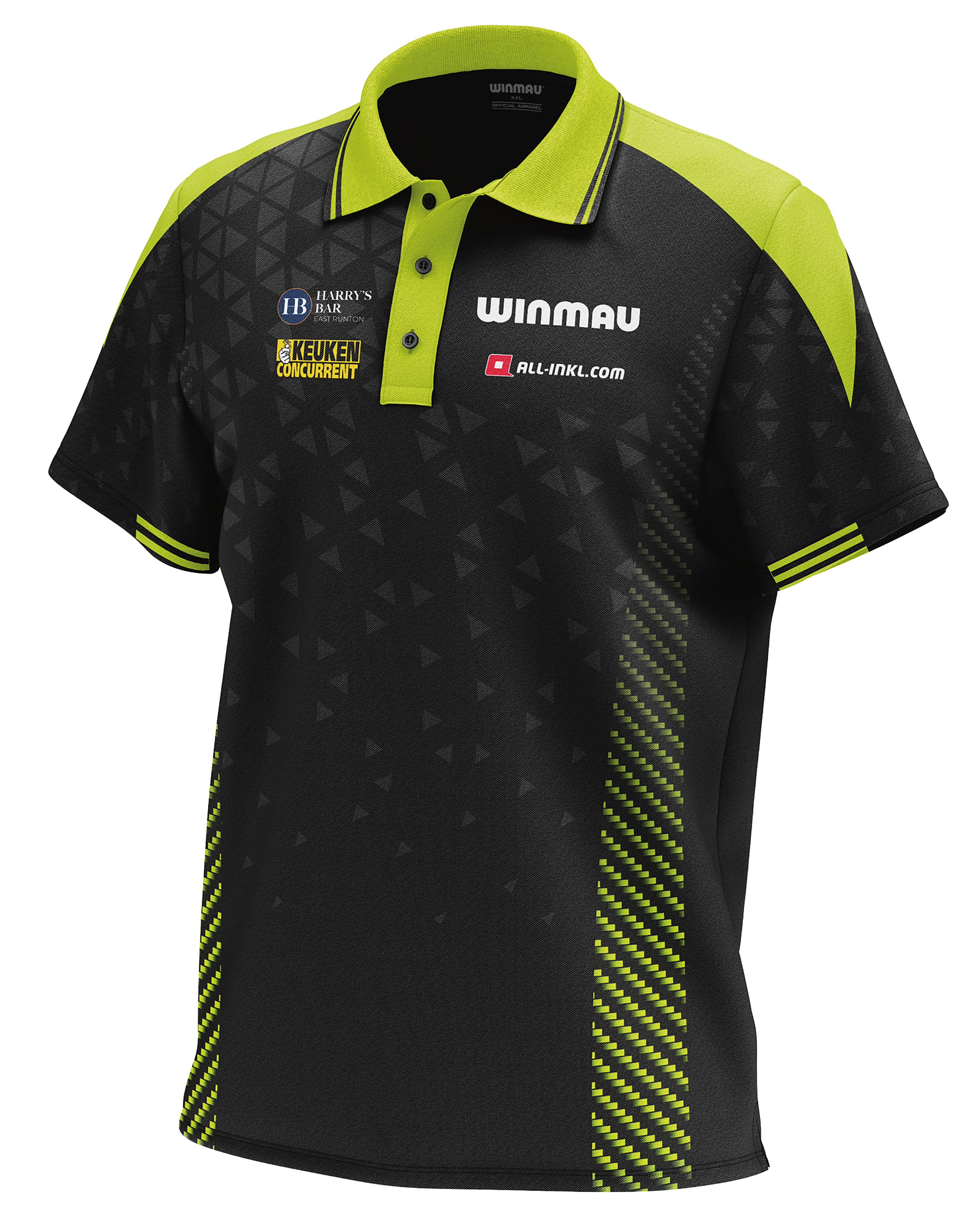 Winmau Michael Van Gerwen - MVG - Stage Polo Dart Shirt - Small-3XL