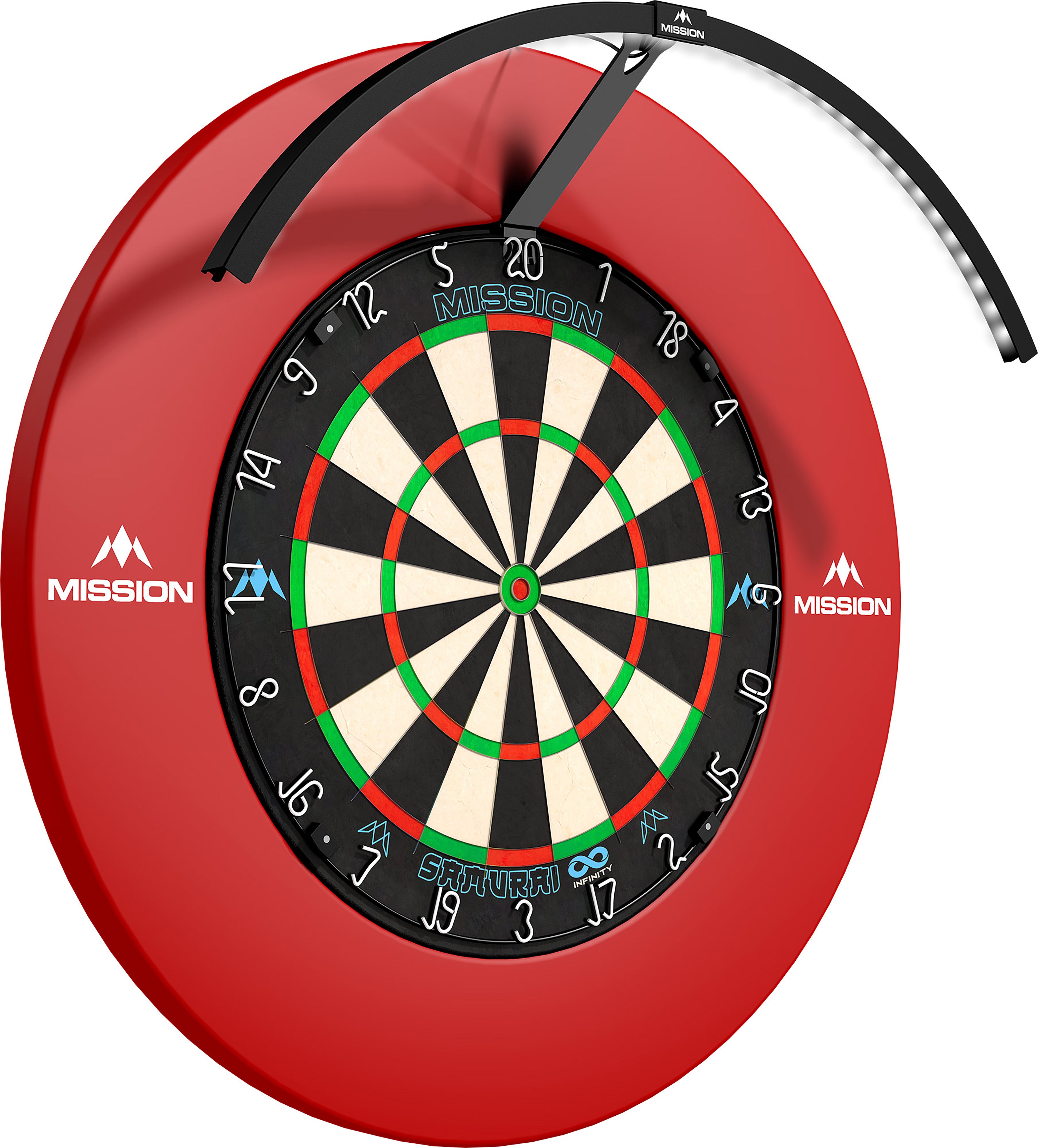 Mission Torus 120° - Lighting System - Bright White LED - Black