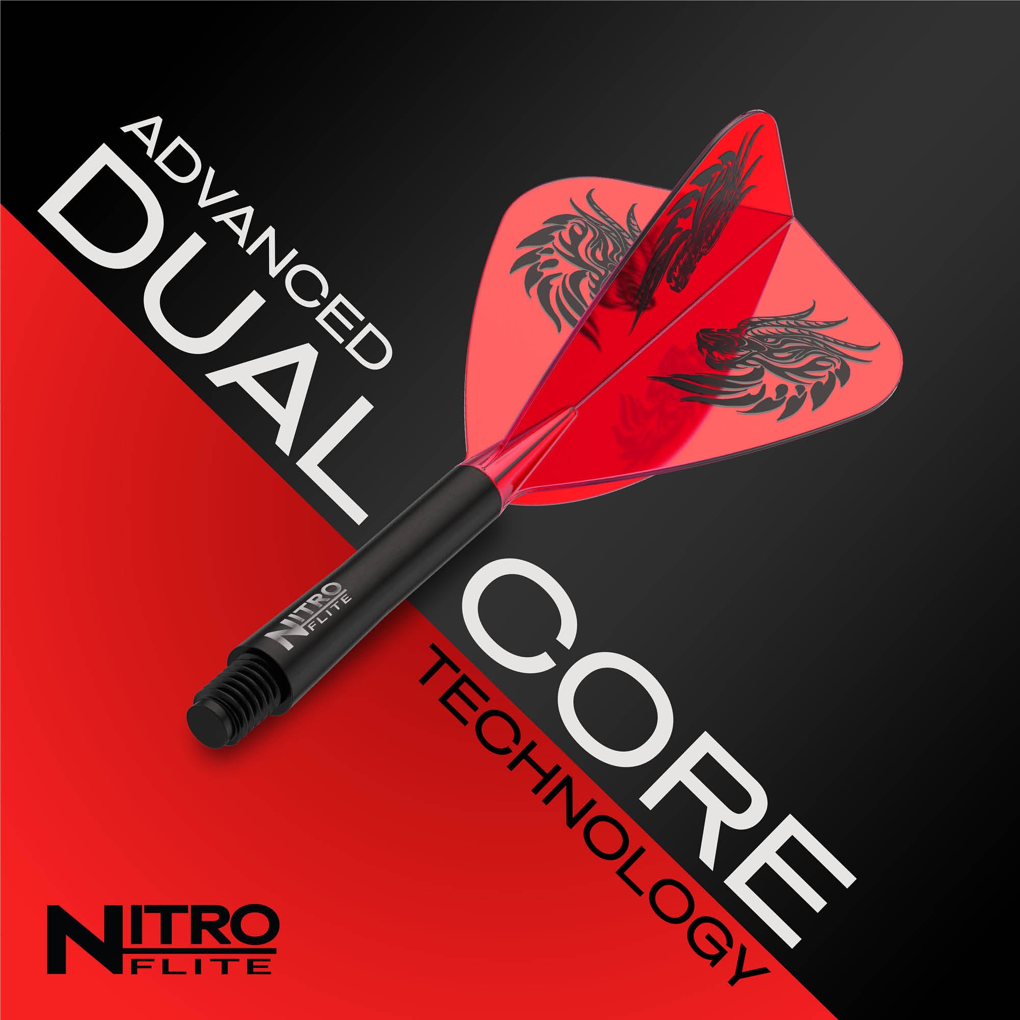 Red Dragon Nitro Flite Kite Shape - Jonny Clayton