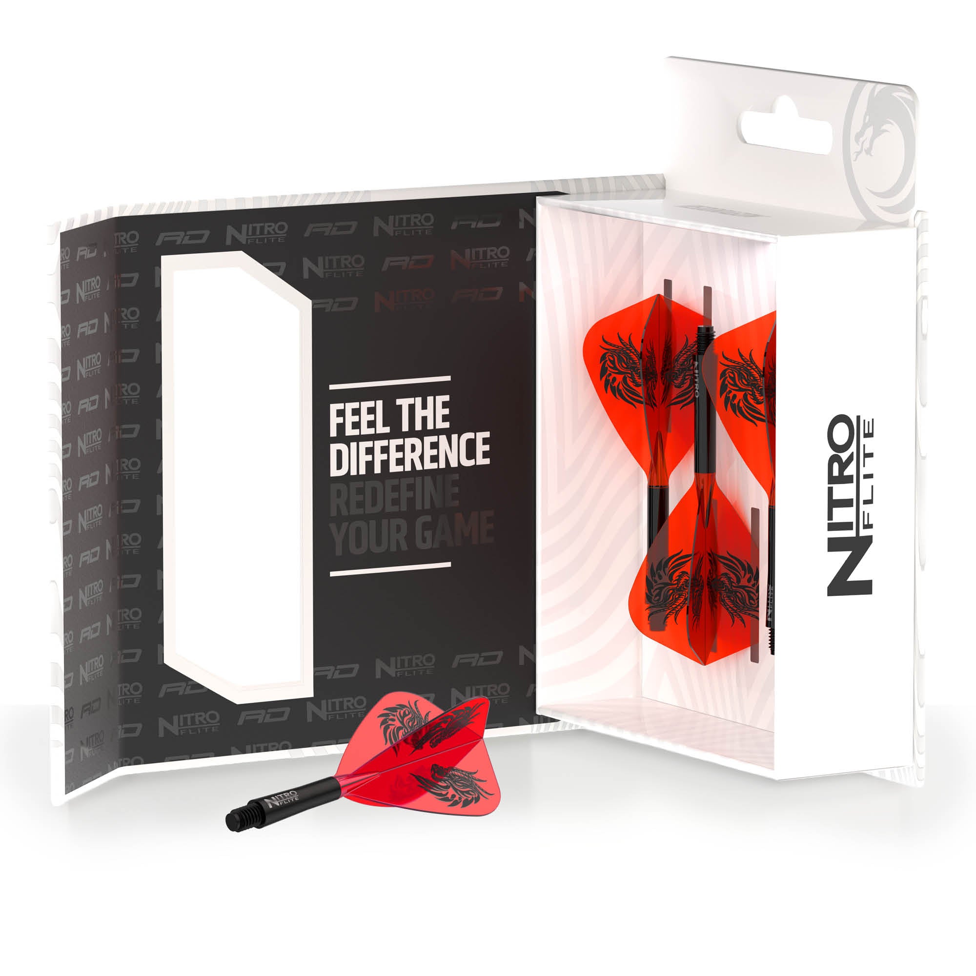 Red Dragon Nitro Flite Kite Shape - Jonny Clayton