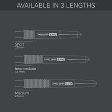 Target Chrono Titanium Dart Shafts 2024 - Short Intermediate Medium