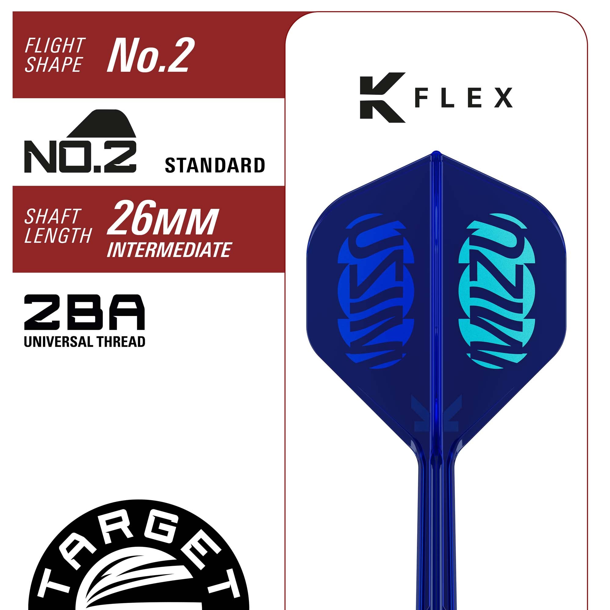 Target Japan Mizu Series 02 - 90% Tungsten Darts - Swiss Point - 23g 24g