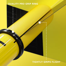 Target - Pro Grip Tag - Dart Shafts - Black & Yellow - 3 Sets included