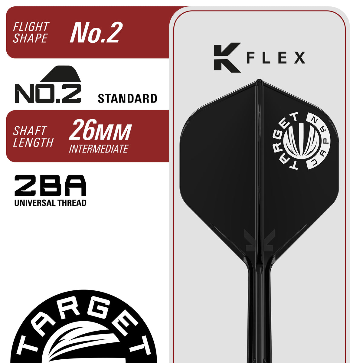 Target Japan - PYRO - GEN 12 - 90% Tungsten Darts - SP - 23g 25g