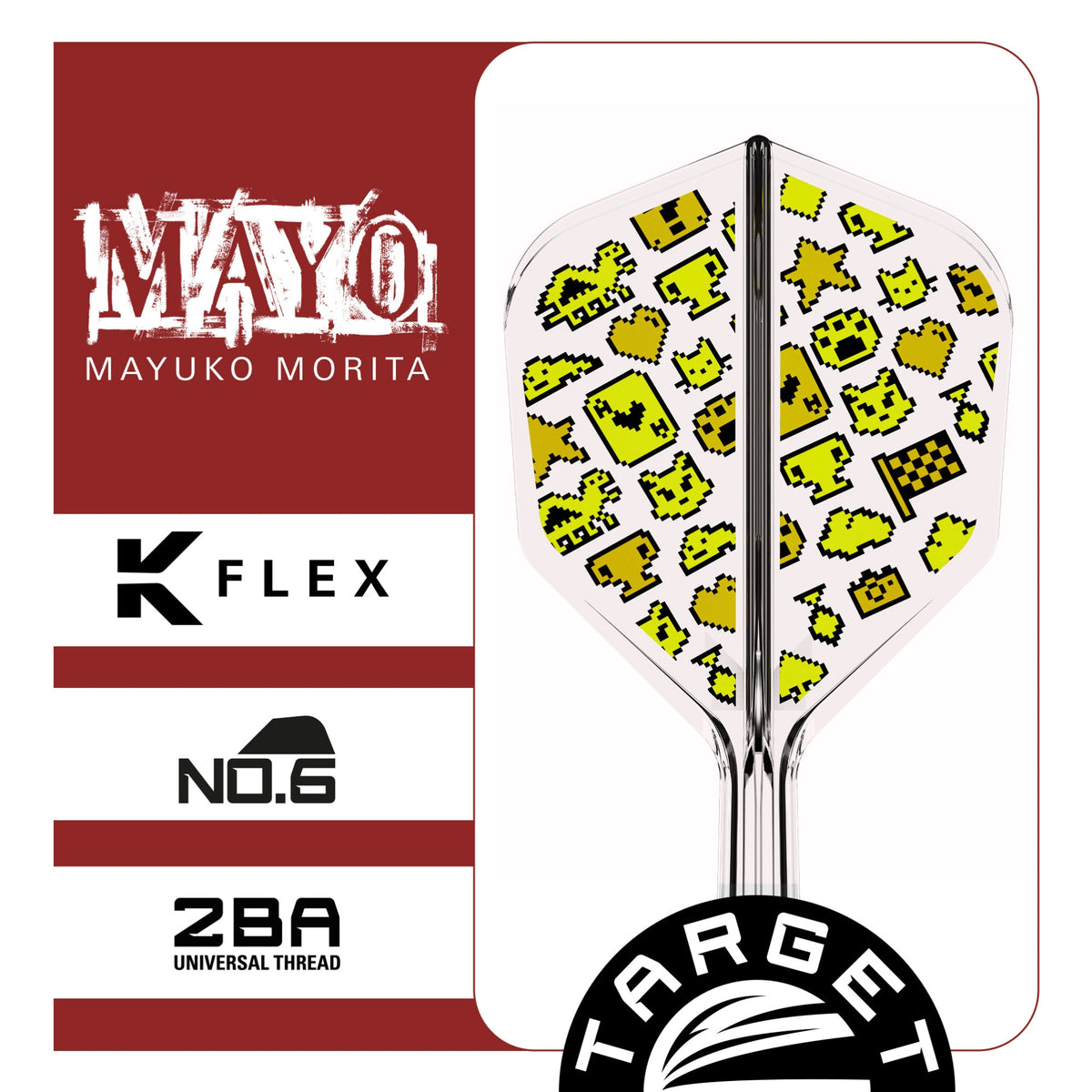 Target Japan K-Flex - Mayo - No6 Shape - Flight & Shaft System