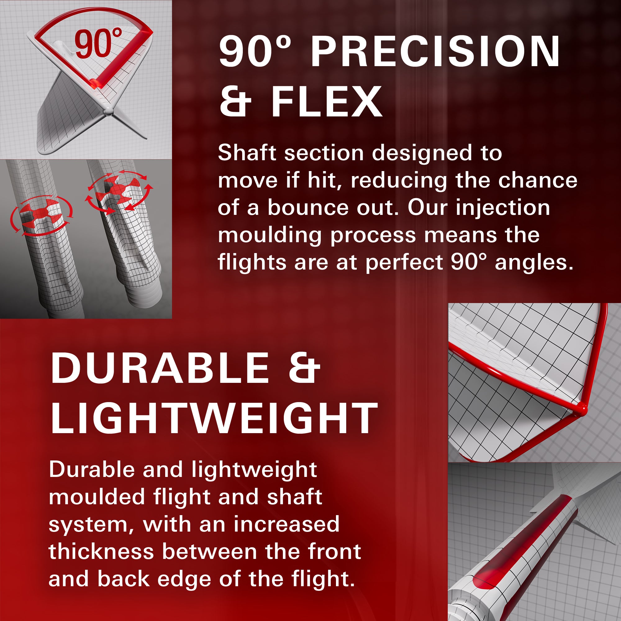 Target Japan - K-Flex Zenith - No6 Shape - Flight & Shaft System