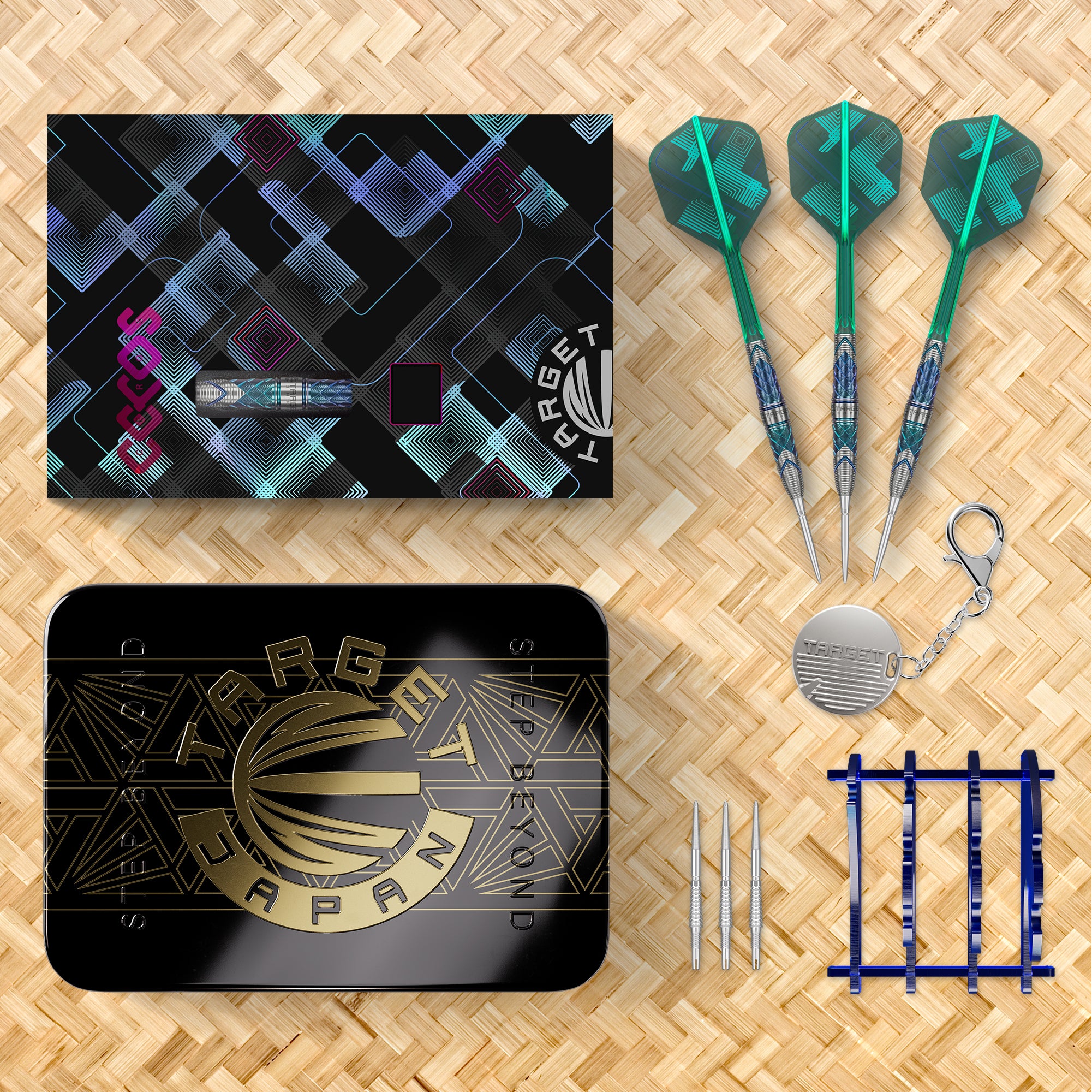 Target Japan Kaze Series - Ceros 01 - 90% Tungsten Darts - Swiss Point - 21g 23g 25g