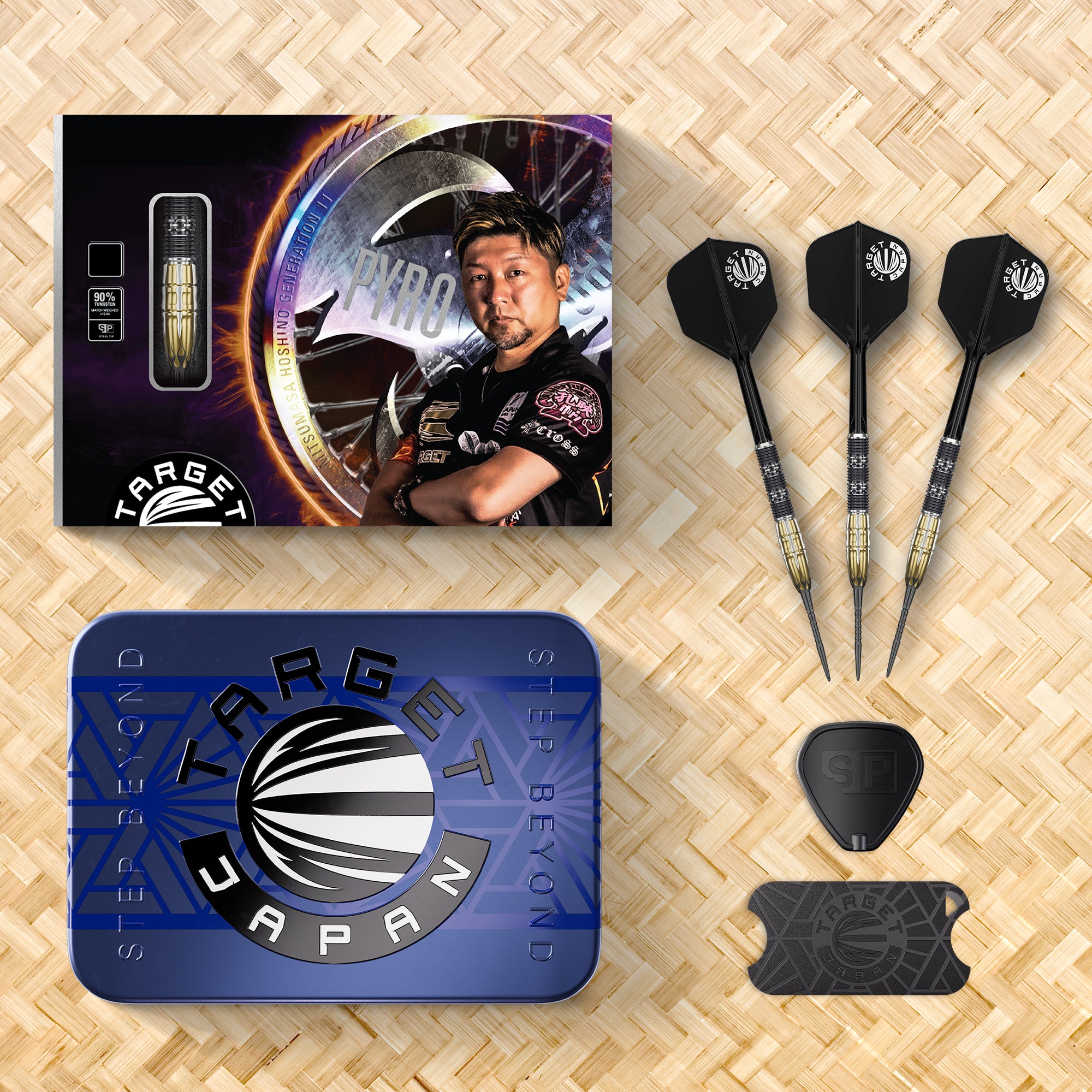 Target Japan Pyro Gen 11 - 90% Tungsten Darts - Swiss Point - 22g 24g