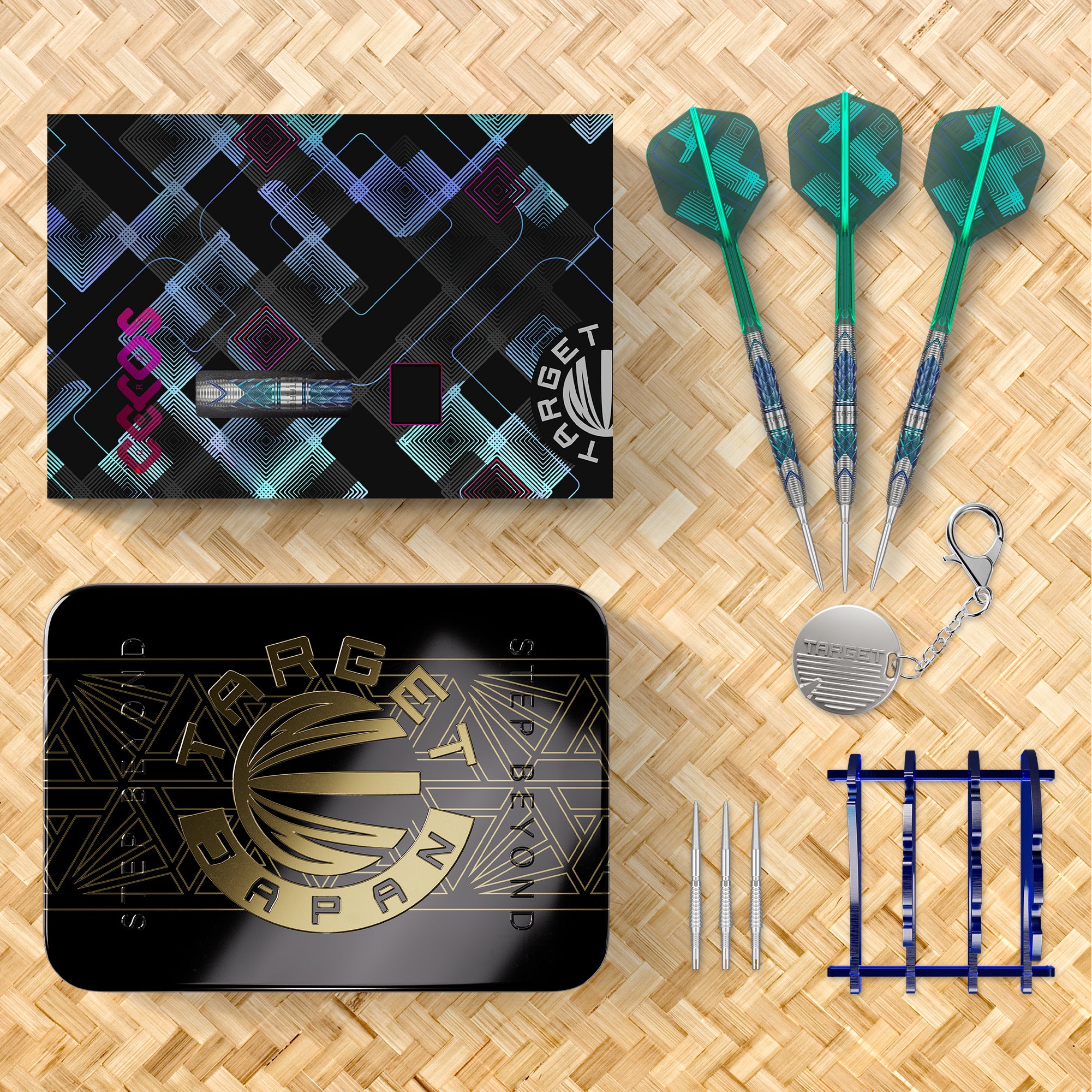 Target Japan Kaze Series - Ceros 02 - 90% Tungsten Darts - Swiss Point - 21g 23g 25g
