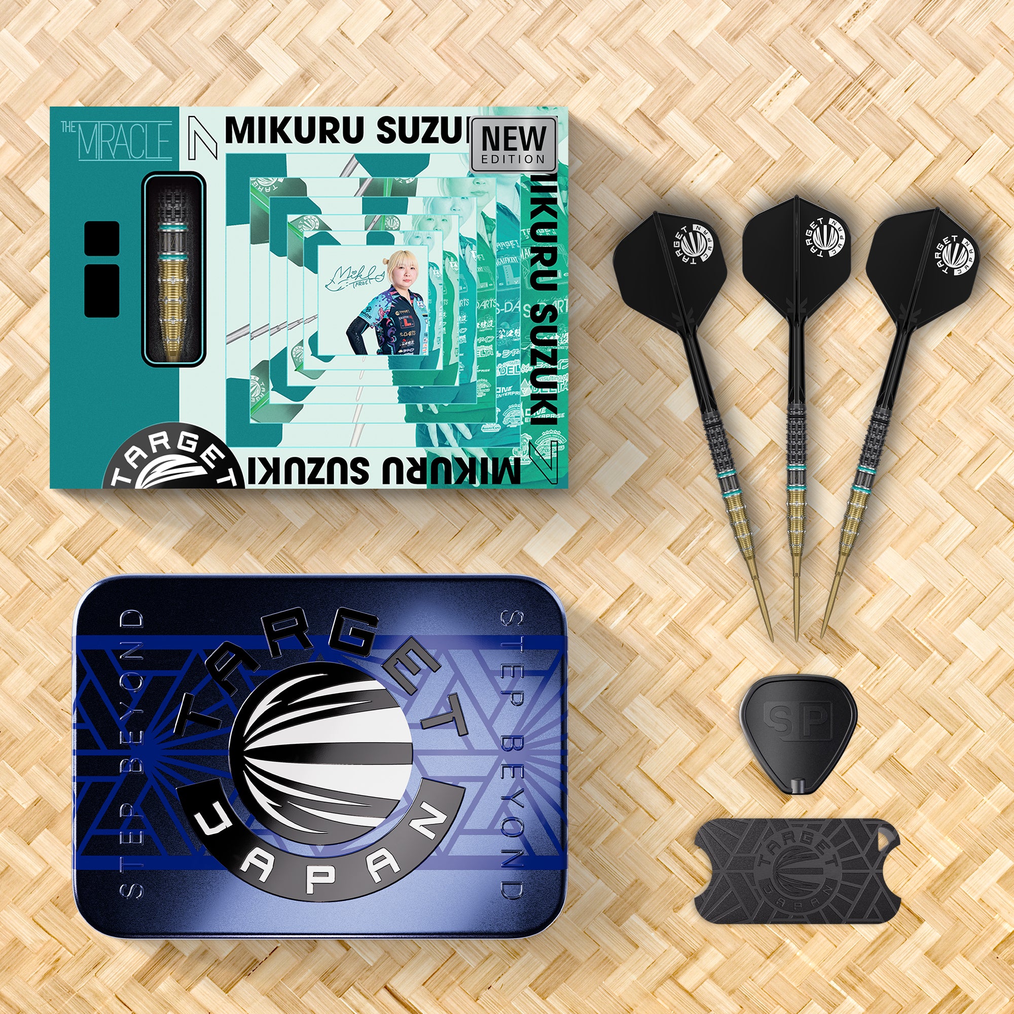 Target Japan - The Miracle Gen 7.5 - Mikuru Suzuki - 95% Tungsten Darts - Swiss Points - 22g 24g