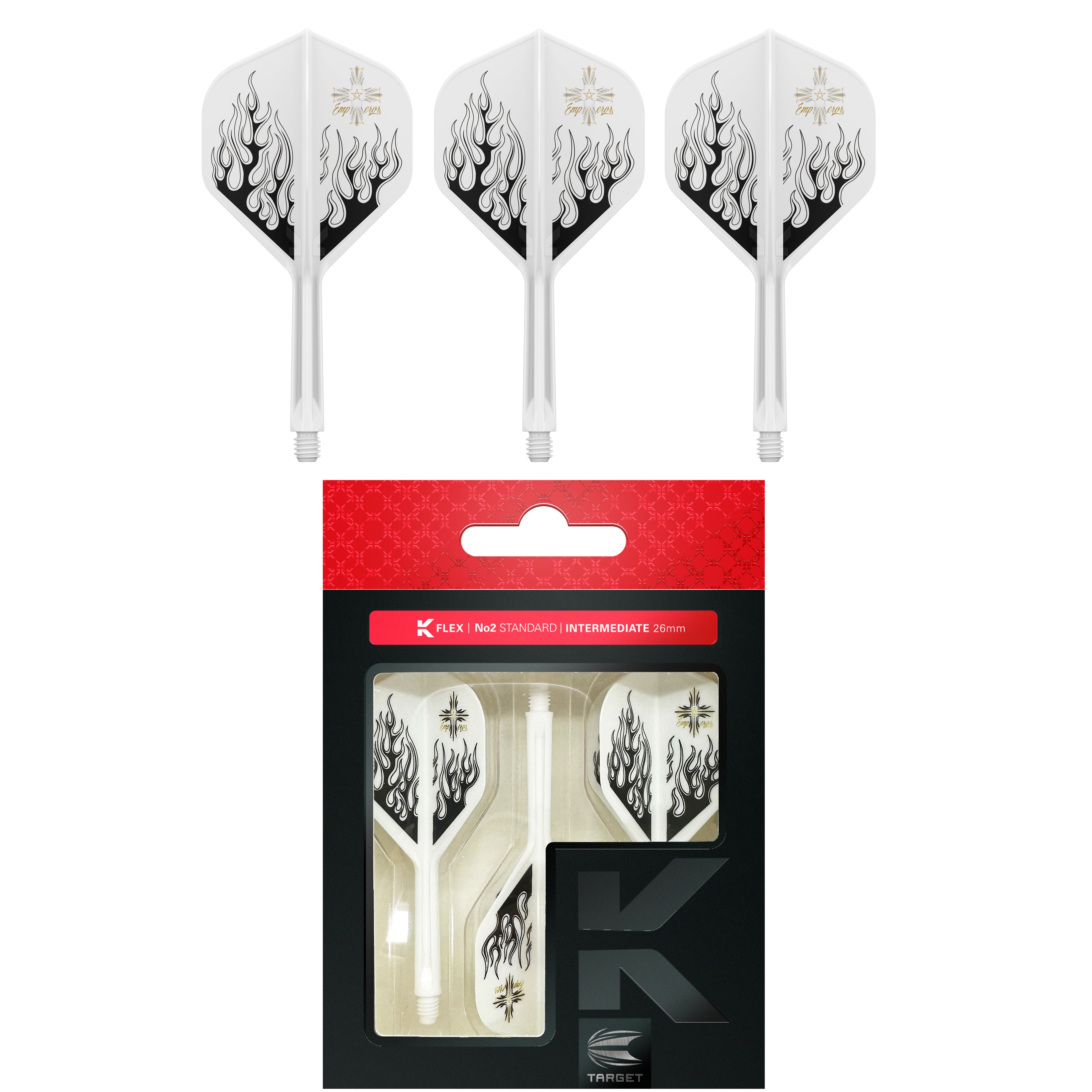 Target Japan Mitsumasa 'Pyro'Hoshino K-Flex Dart Flights - No2