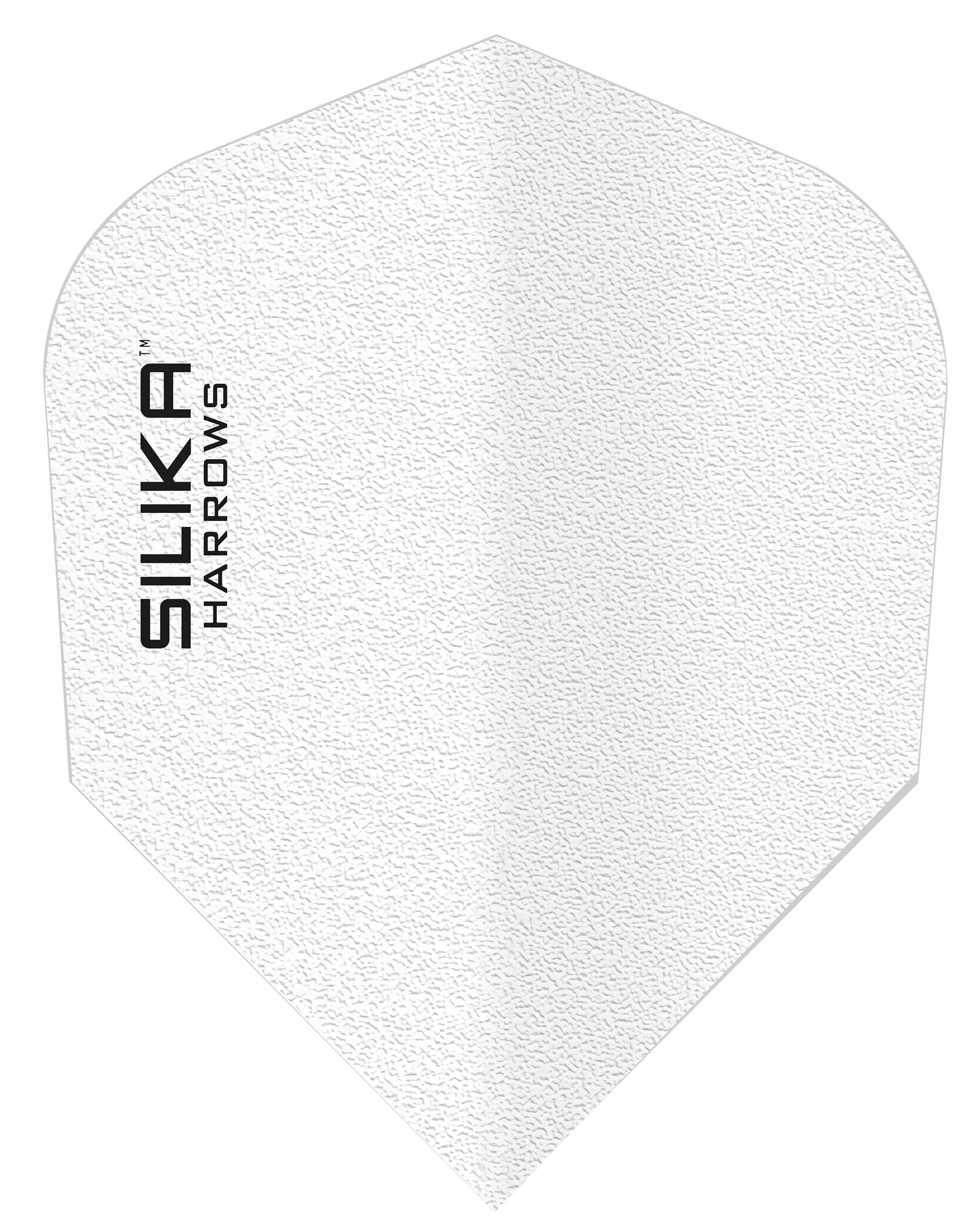 Harrows Silika - Solid Tough Crystalline Coating - No6 - Dart Flights - White