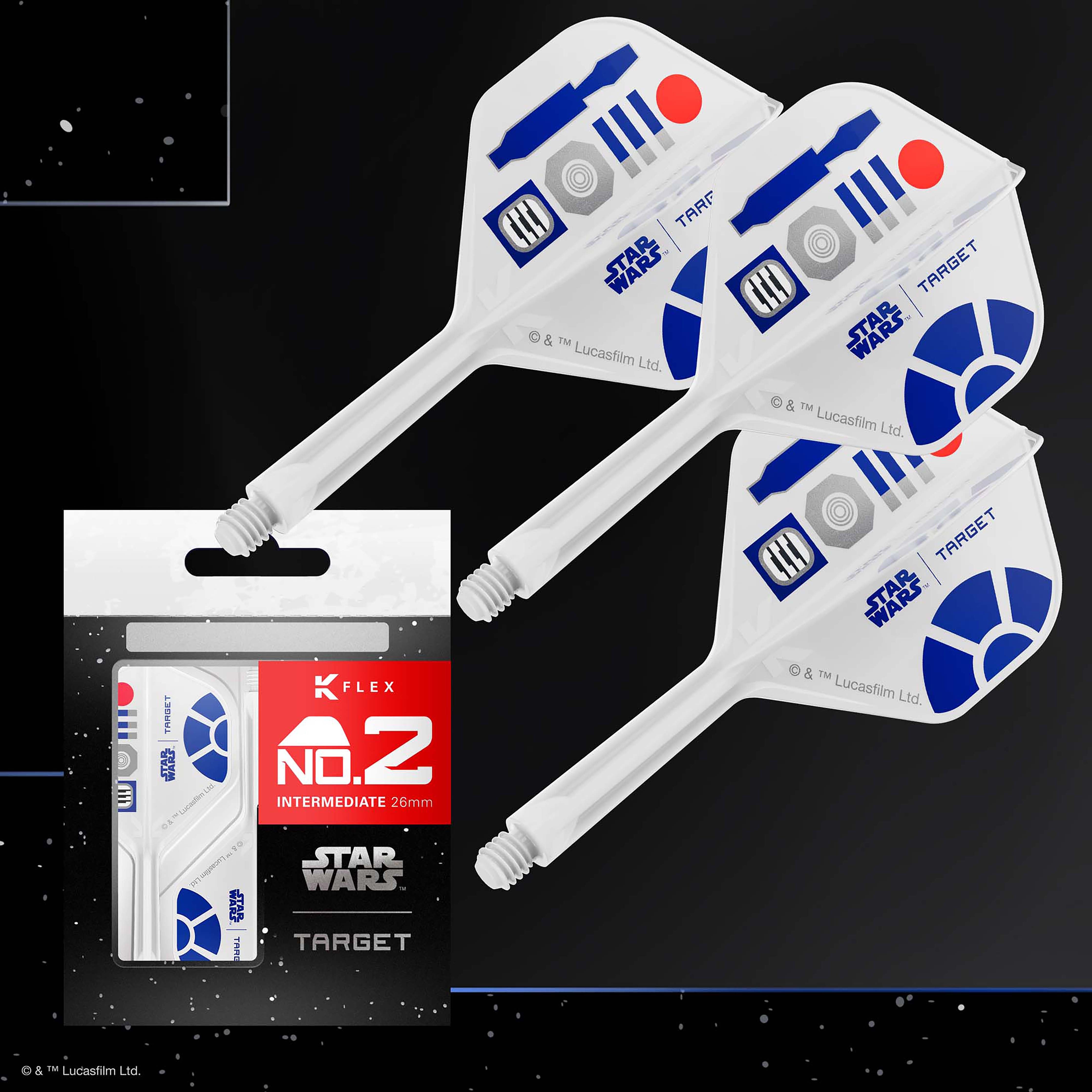 Target Star Wars R2D2 - K-FLEX - Flight & Stem System - Standard - No2