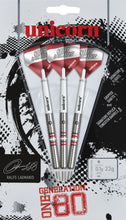 Unicorn Ralfs Laumanis Steel Tip Darts - 90% Tungsten - 23g
