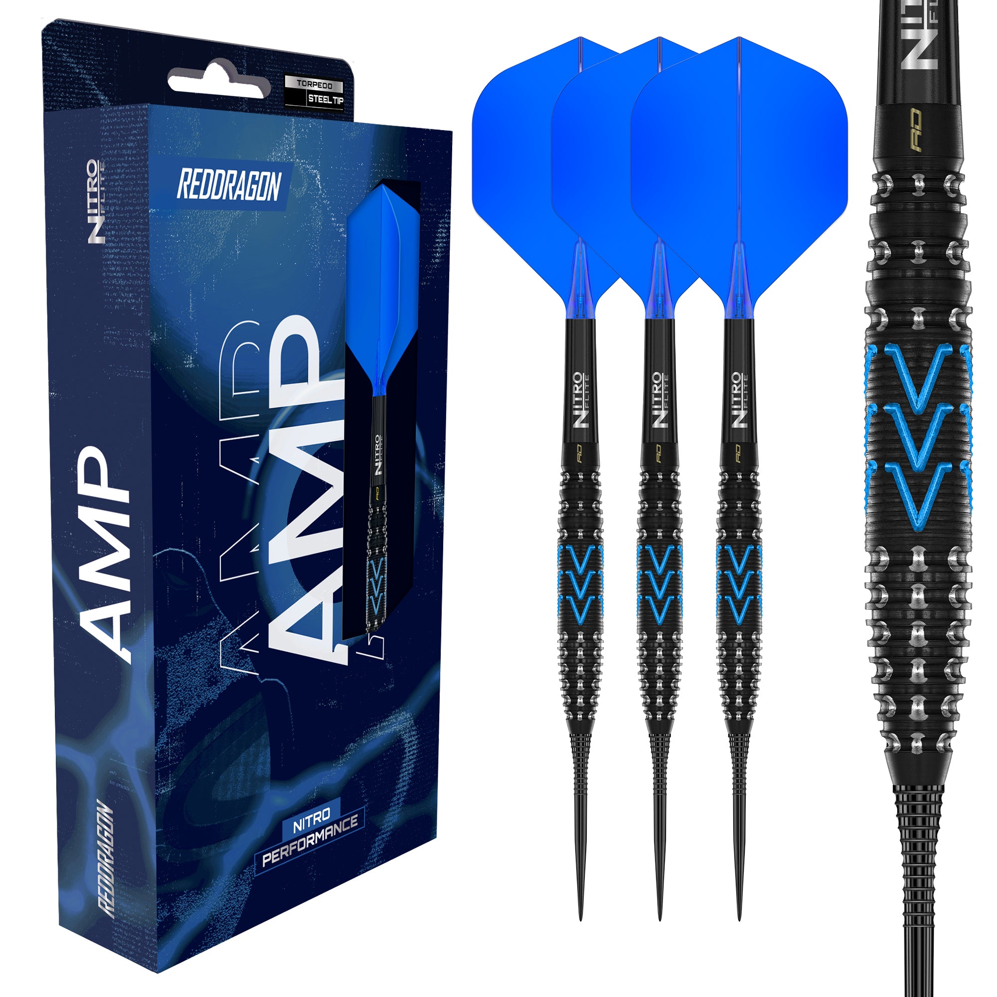 Red Dragon Amp - Torpedo - 90% Tungsten Darts - 24g 26g