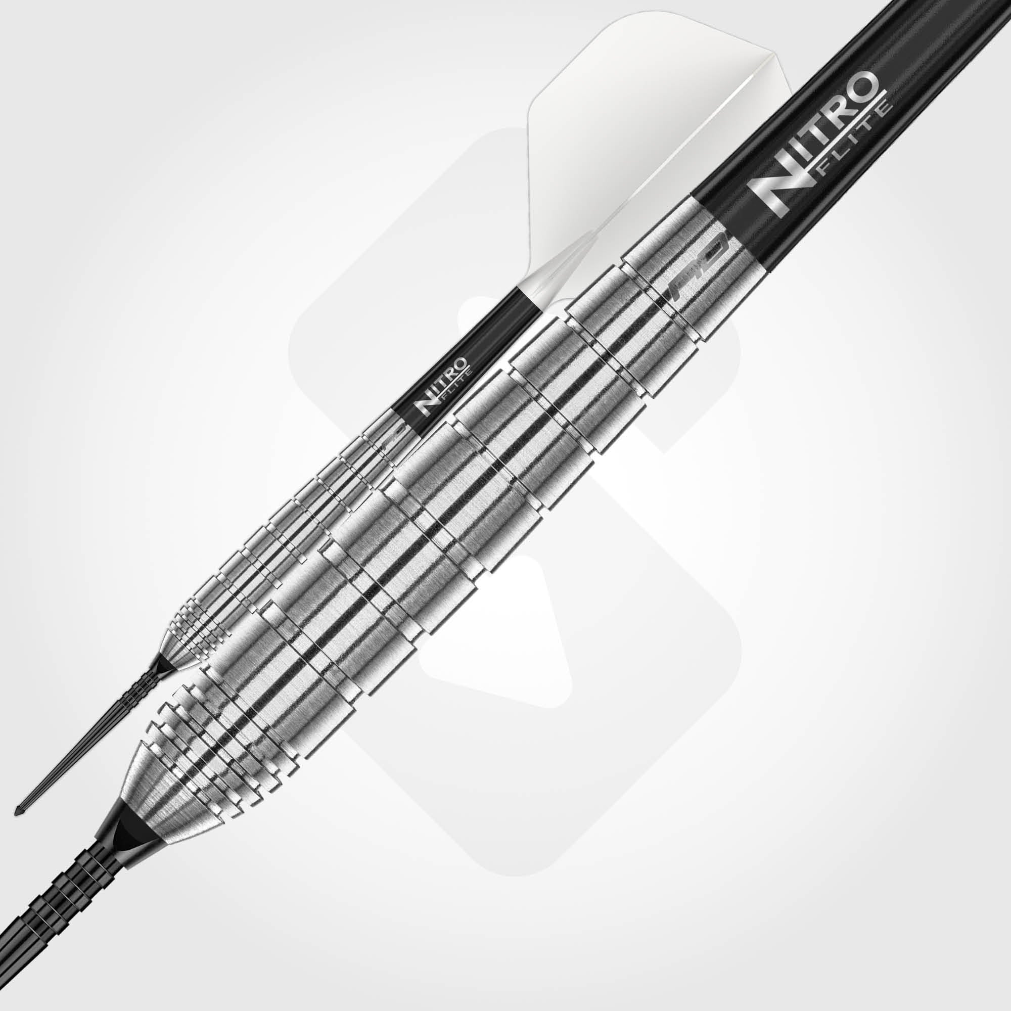 Red Dragon Luke Humphries - TX1 Pioneer - Switch Points Darts - 90% Tungsten - 22g 24g