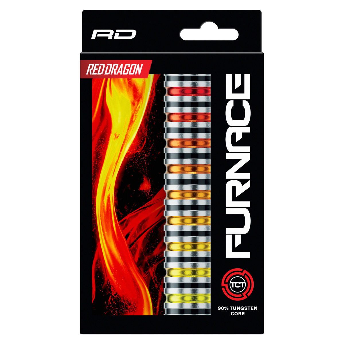 Red Dragon Furnace - 90% Tungsten Core Steel Tip Darts - 22g 24g