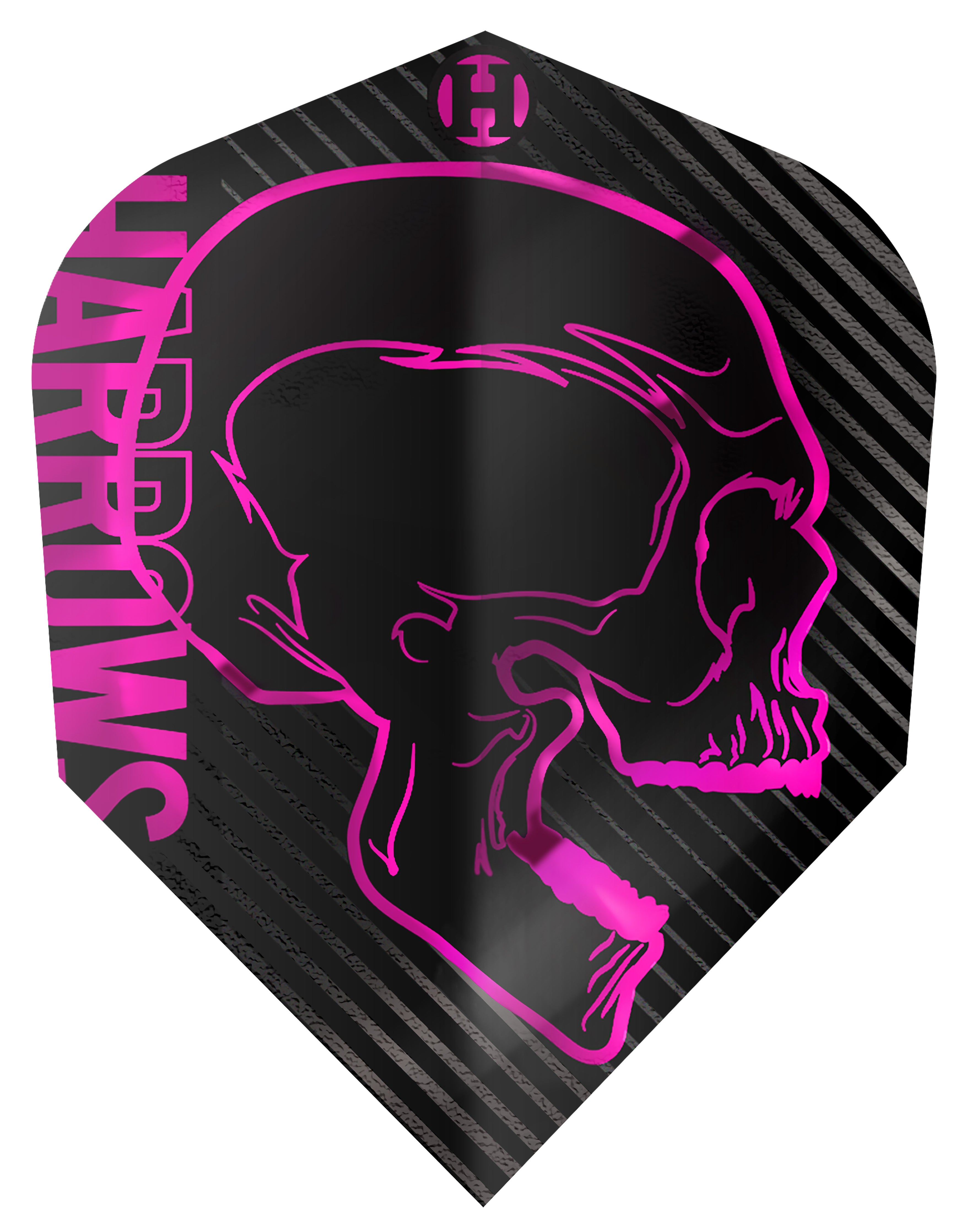Harrows Rage - No6 - Dart Flights - Pink