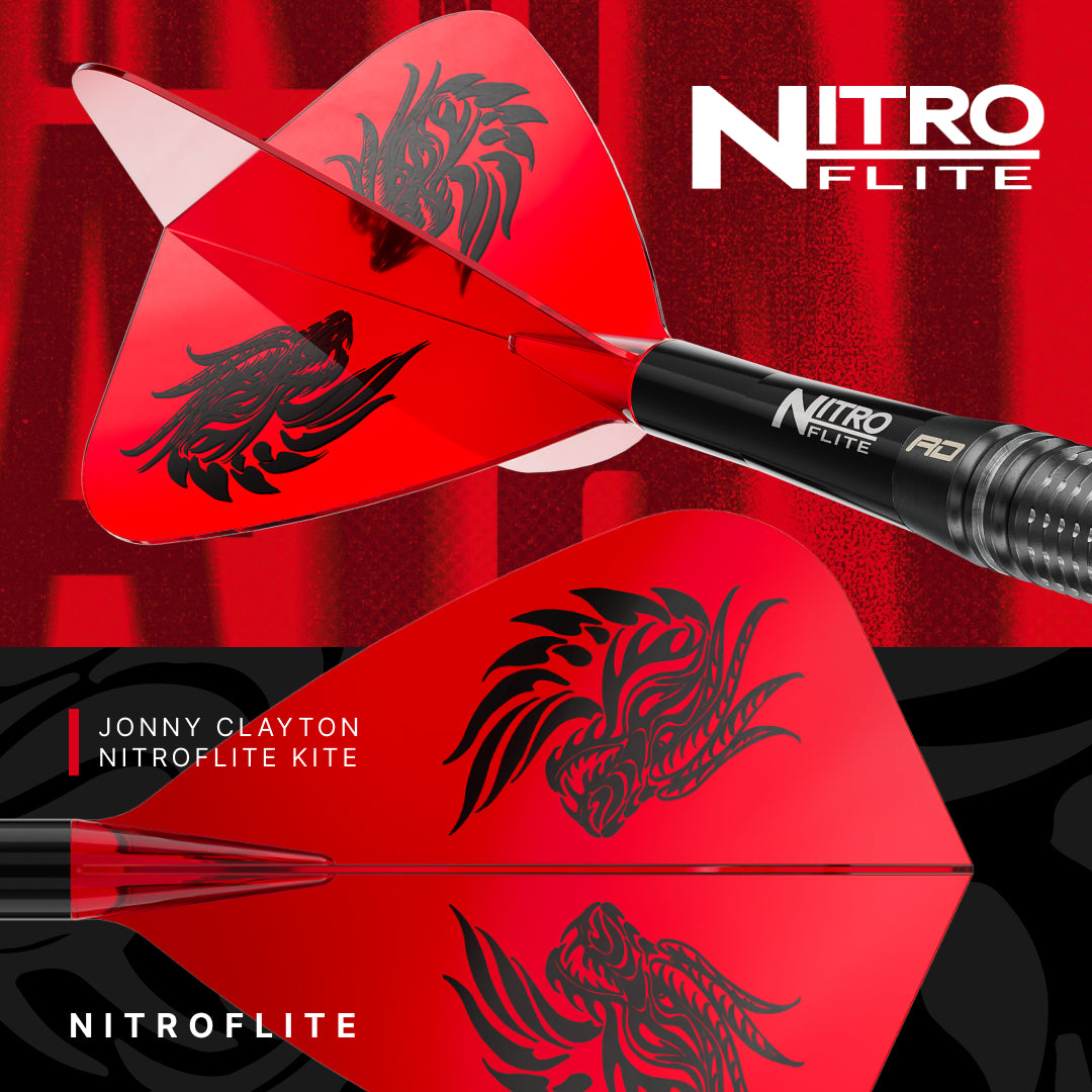 Red Dragon Jonny Clayton RD-PRO 90% Tungsten Switch Point Darts - 22g 23g 24g