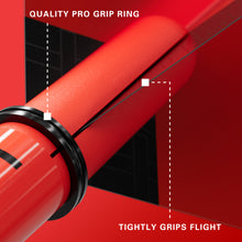 Target - Pro Grip Tag - Dart Shafts - Black & Red - 3 Sets included