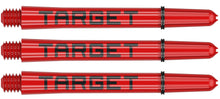 Target - Pro Grip Tag - Dart Shafts - Black & Red - 3 Sets included