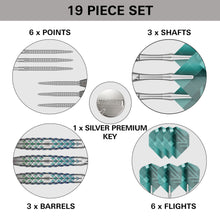 Target ROVE 02 Steel Tip Darts Set 2024 - 90% Tungsten - 23g 25g
