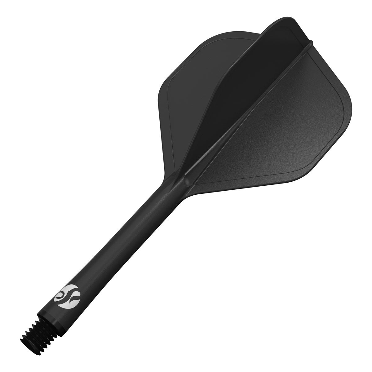 Shot Flight Deck - One Piece Dart Flight And Shaft System - Kite - Bla