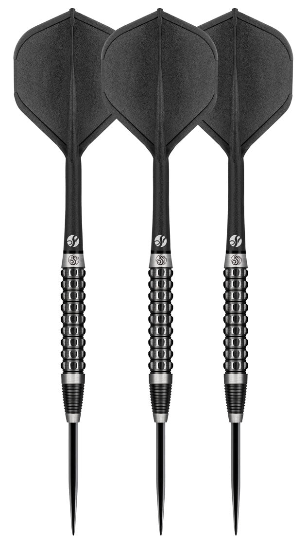Shot Darts - Flight Deck - One Piece Dart Flight and Shaft System - Black