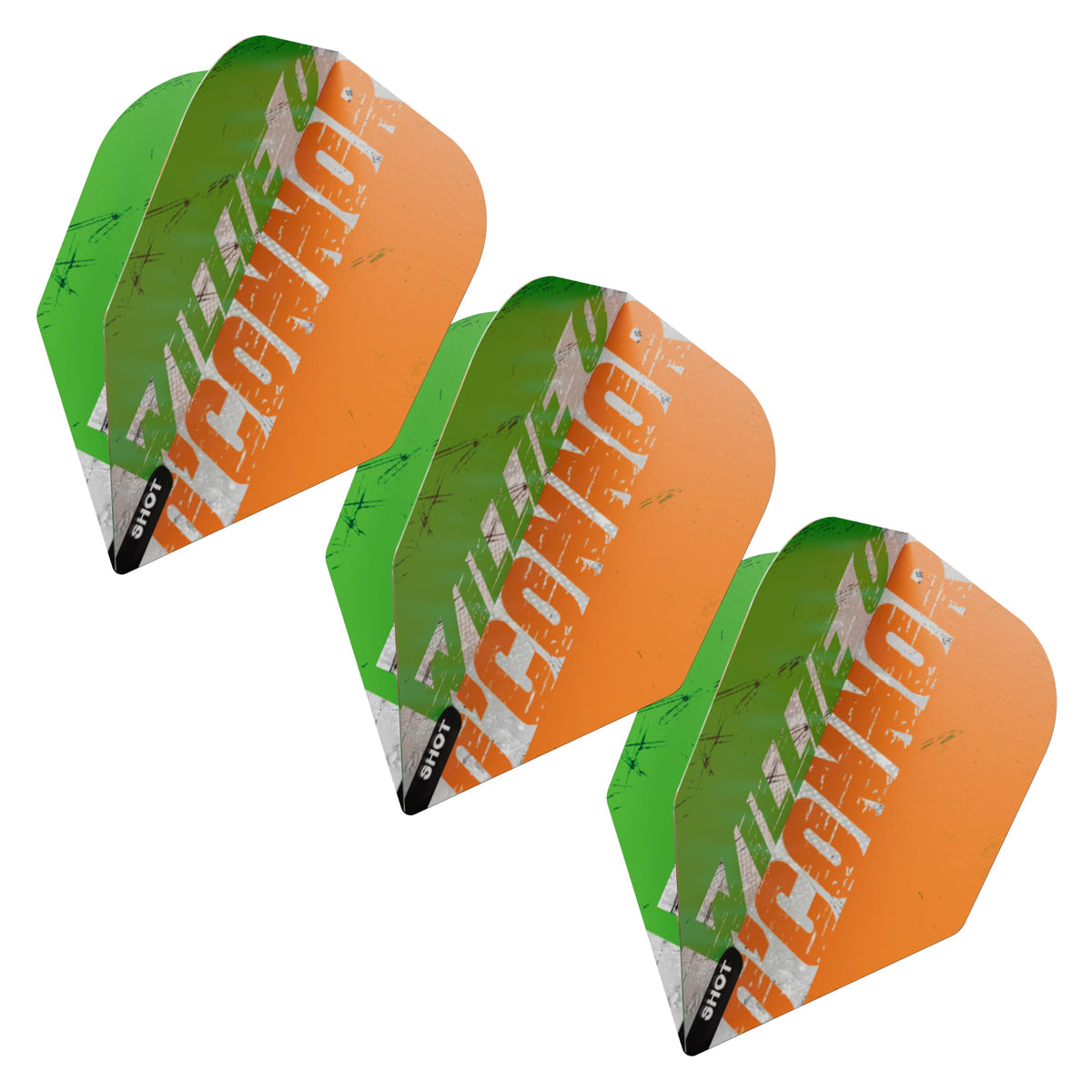 Shot Willie O'Connor - Magpie - Dart Flight Set - No6 Standard Shape