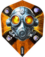 Shot Badlands Rustin Dart Flight - Standard - No6 Shape