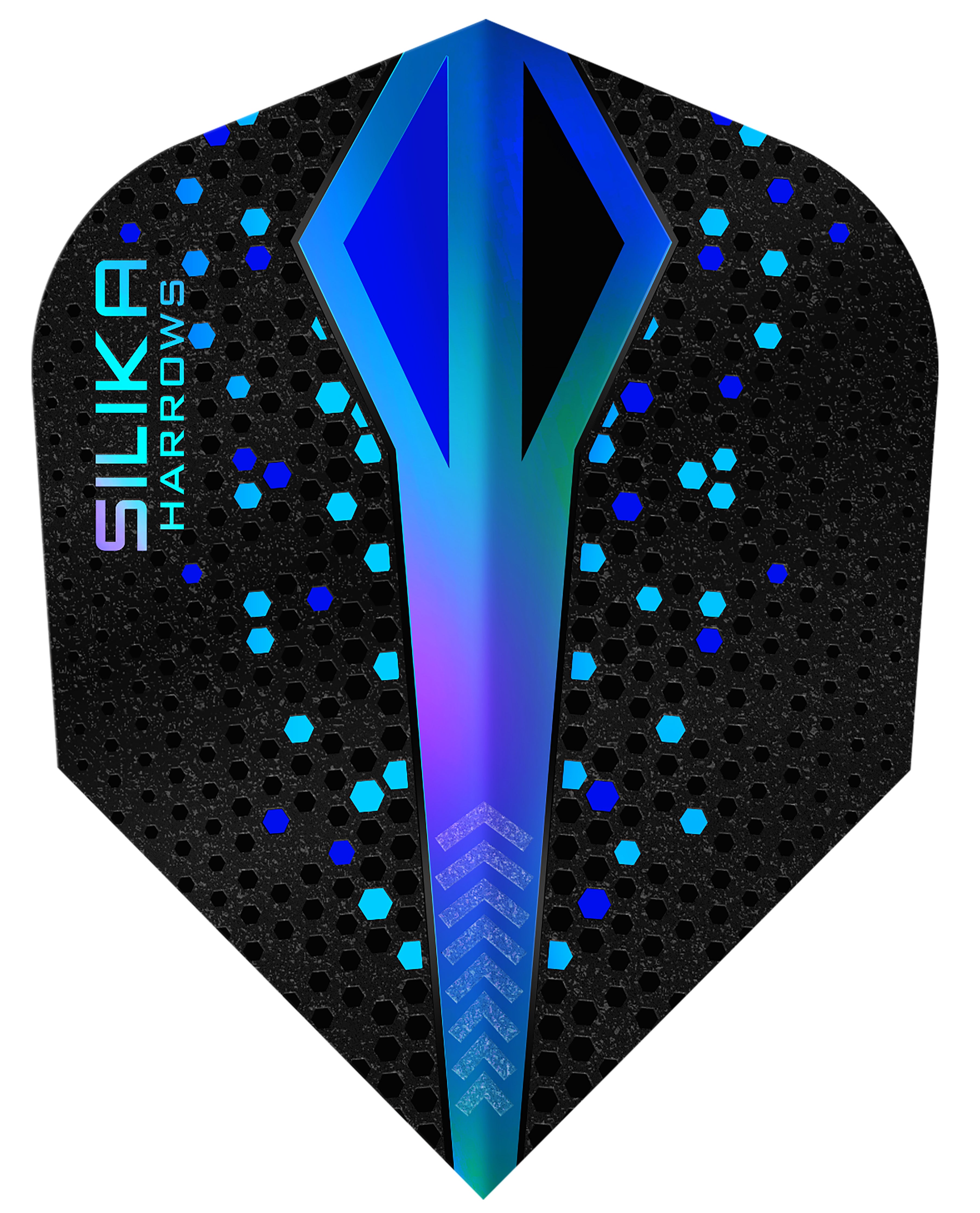 Harrows Silika - Colourshift Tough Crystalline Coating - No6 - Dart Flights - Blue