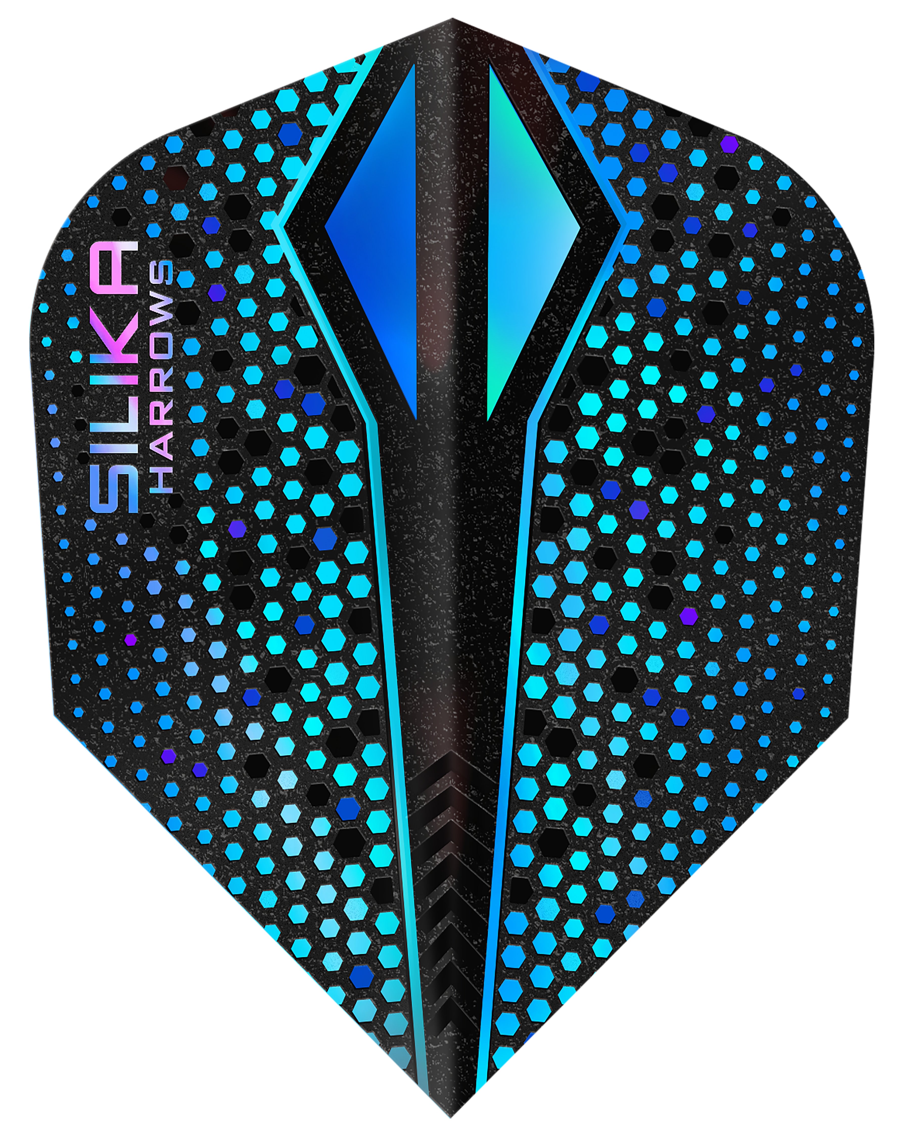 Harrows Silika - Colourshift-X - Tough Crystalline Coating - No6 - Dart Flights - Blue