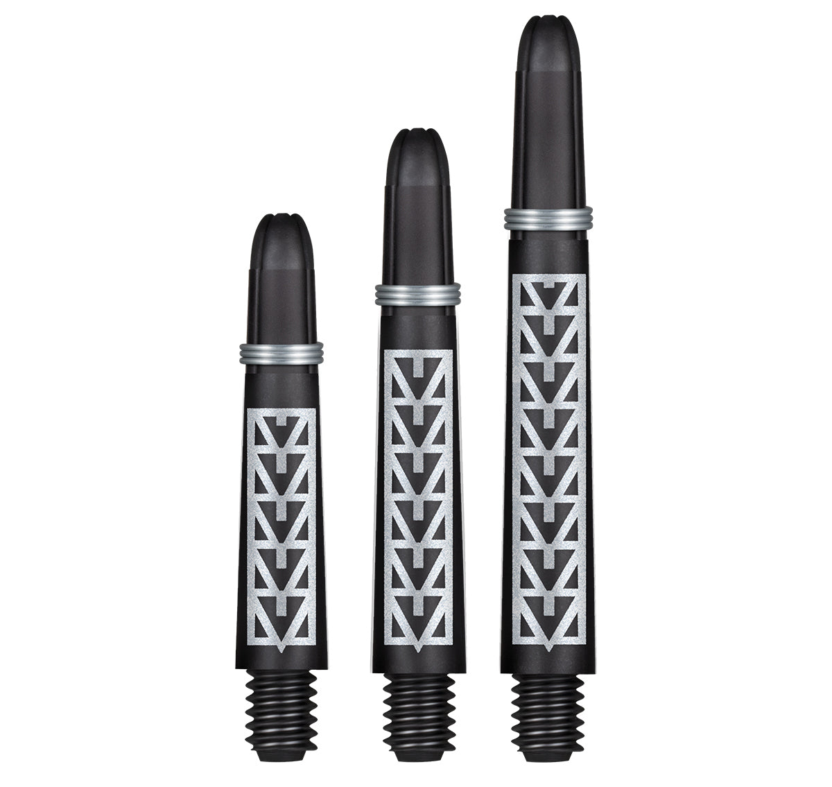 Shot Koi Carbon Dart Shafts - Pakati White