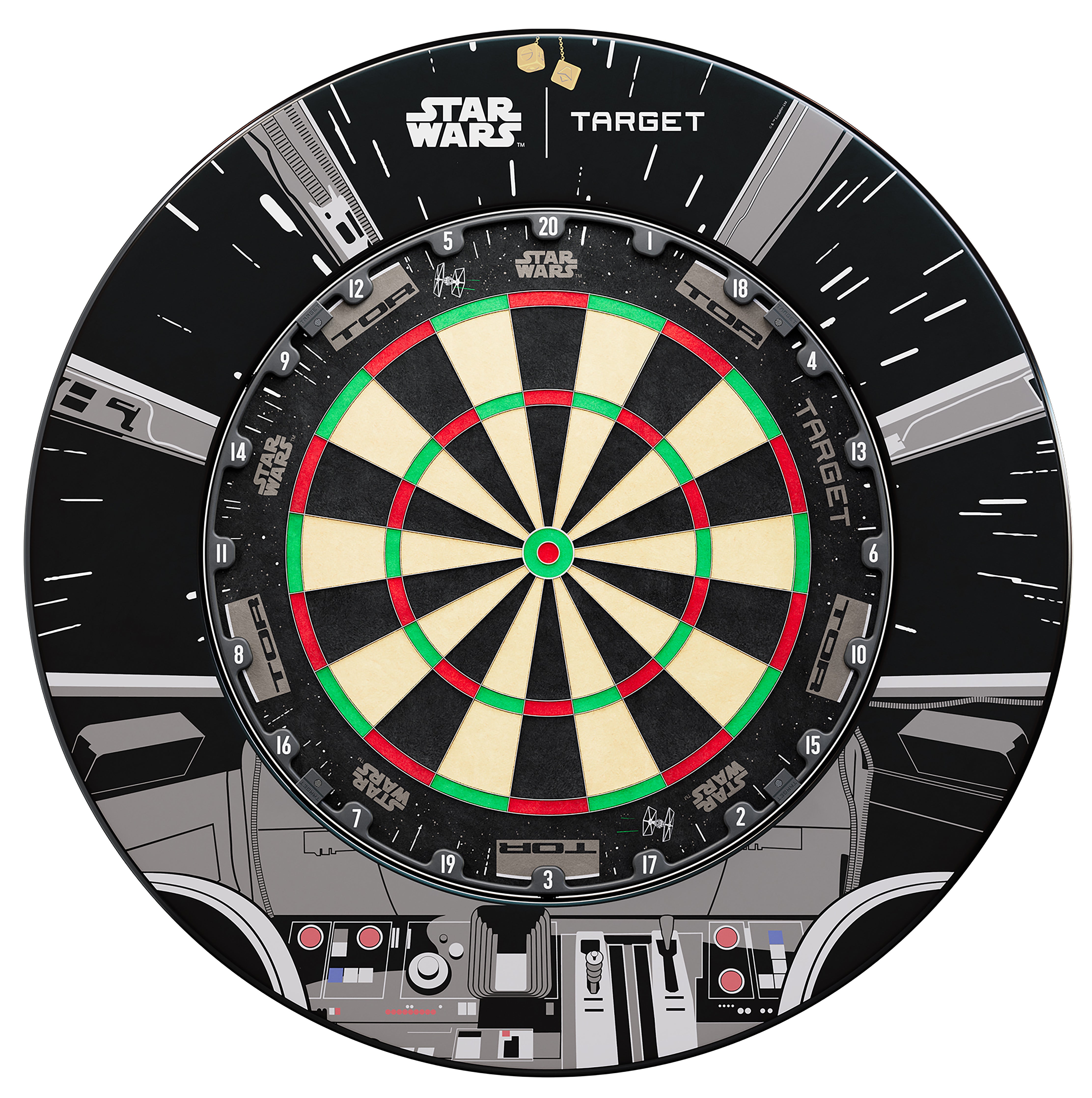 Target Star Wars Millennium Falcon Surround and Dartboard Bundle