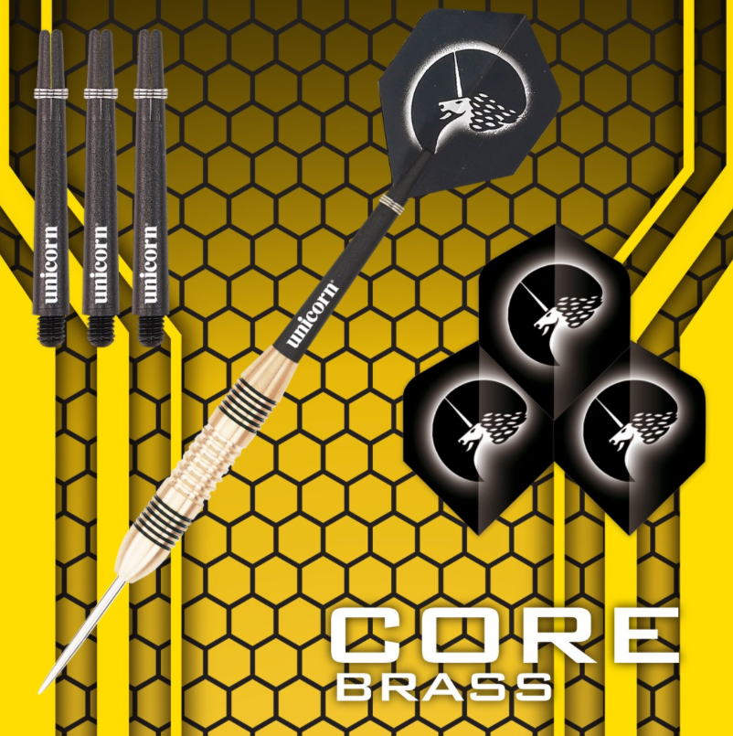 Bully Darts Professional Home Darts Kit - Dart Stand - Unicorn Eclipse Ultra Dartboard - Surround - 2 Sets of Unicorn Darts