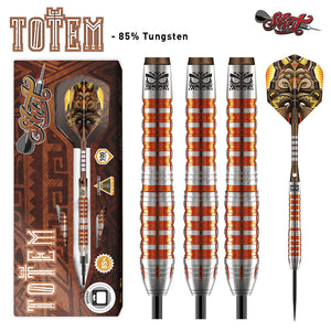 Shot Totem 3 Series - Steel Tip Darts - 85% Tungsten - 23g - 27g