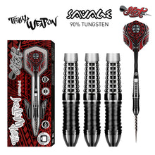 Shot Tribal Weapon Savage - Steel Tip Darts - 90% Tungsten - 22g - 26g