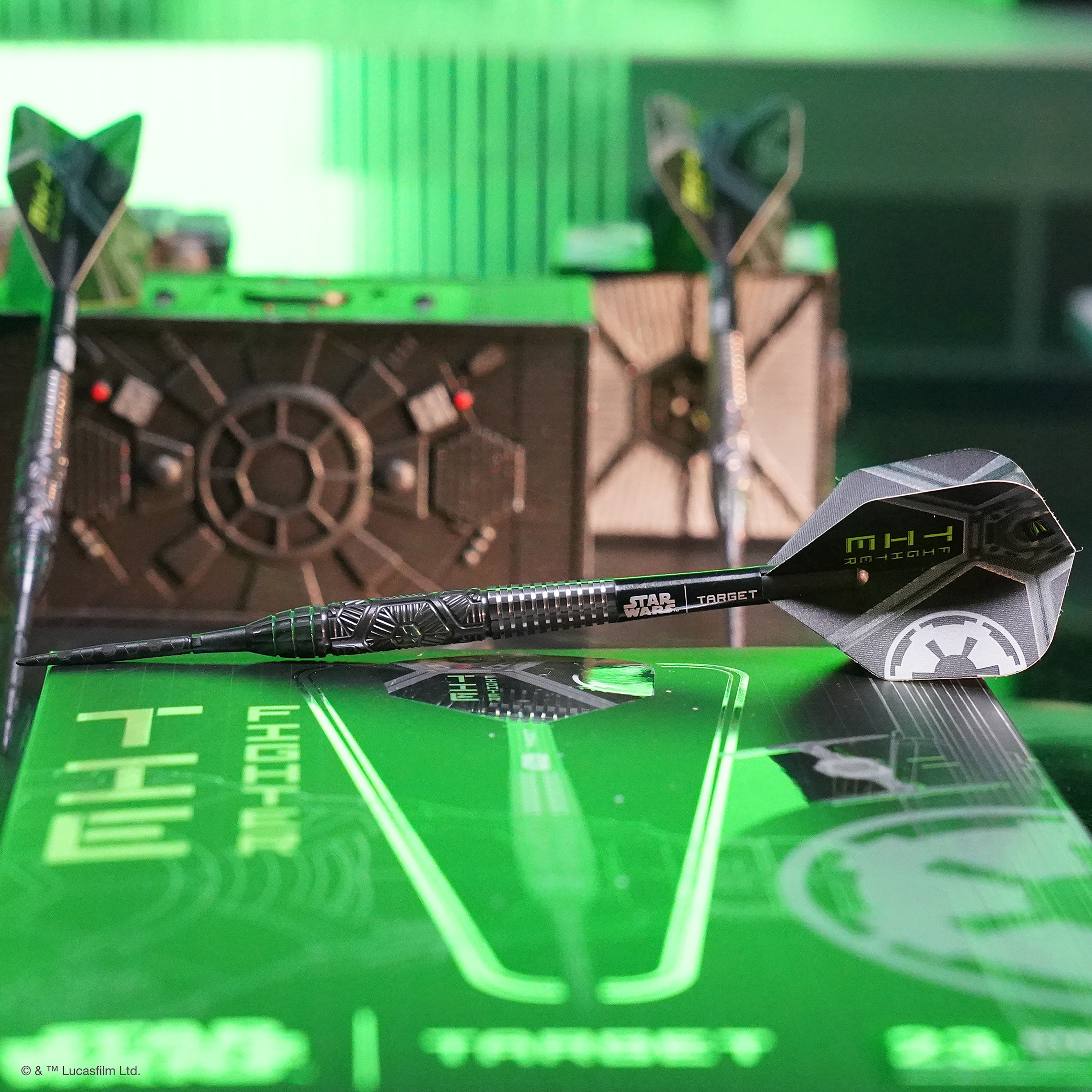 Target Star Wars Tie Fighter - 90% Tungsten - SP - Steel Tip Darts - 23g 24g 25g