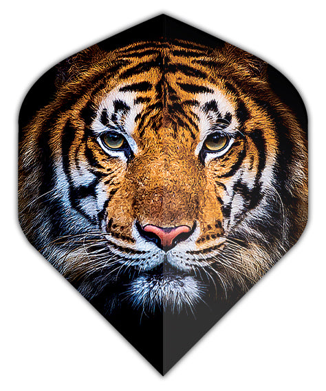 Tiger 100 Micron Standard No2 Shape Dart Flights