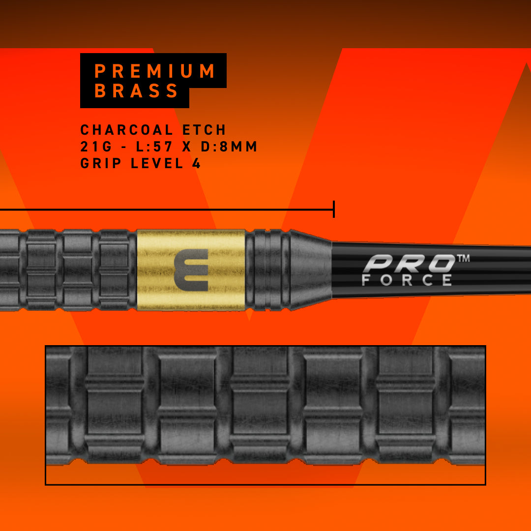 Winmau Gian Van Veen Core Brass Darts - 21g