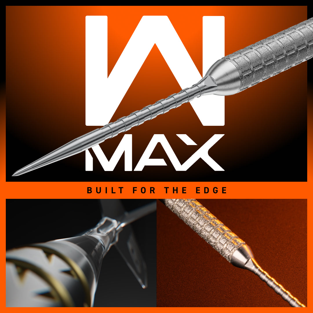 Winmau Gian van Veen - W-Max 90% Tungsten - Switch Point Darts - 22g 23g 24g