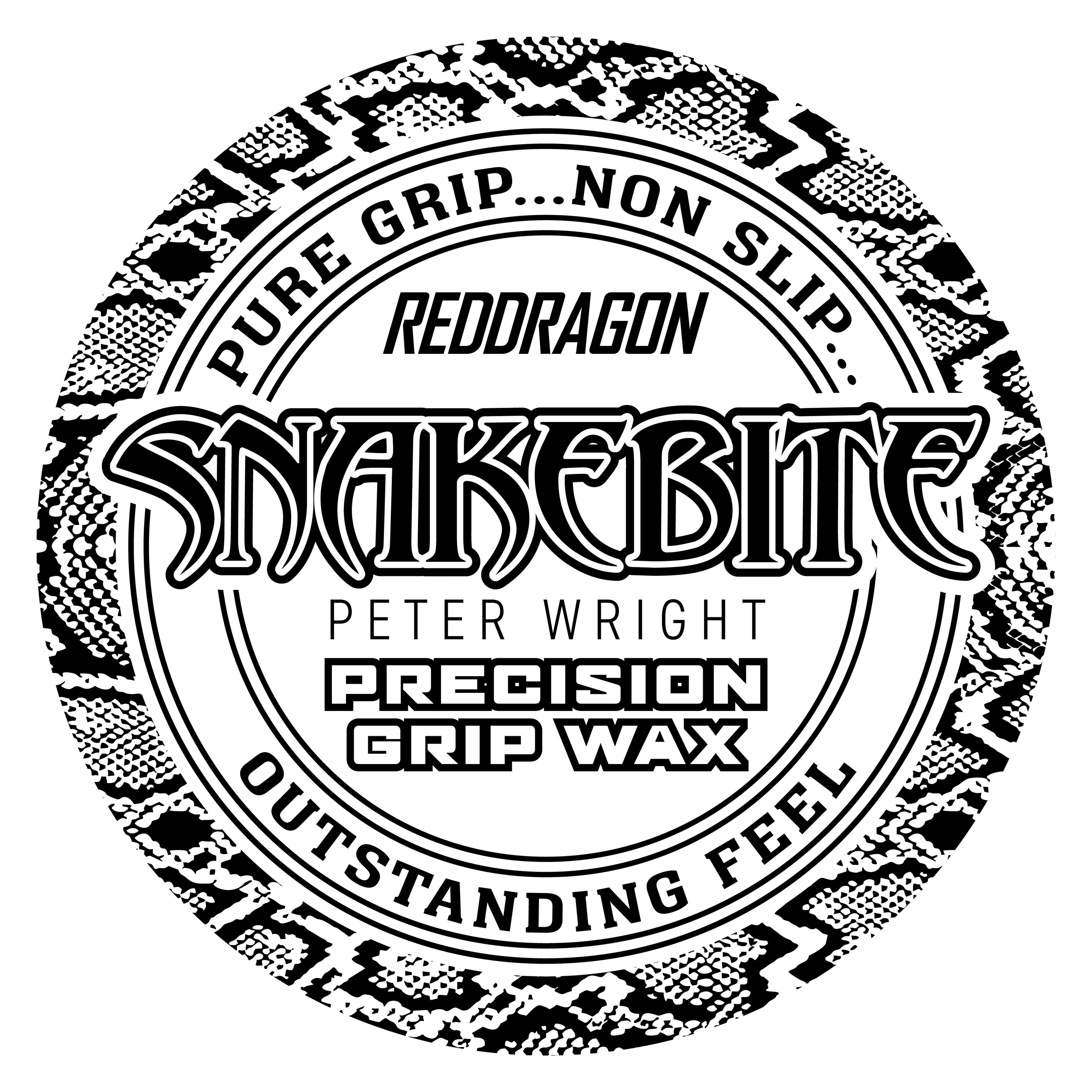 Red Dragon Snakebite Peter Wright Precision Grip Wax