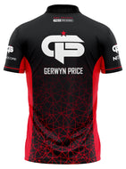 Red Dragon - Gerwyn Price - Iceman - Signature Red- Polo Dart Shirt - Small to 3XL