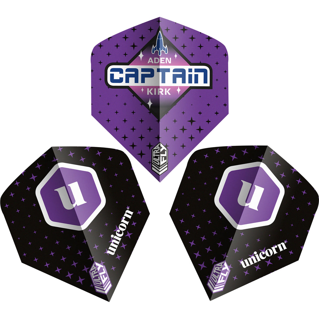 Unicorn Ultrafly Flights – Alette Per Freccette Con Design Capra Di Montagna, 100 Micron, Poliestere Pet Ultra Resistente, Forma Standard - 3