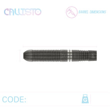 Winmau Callisto Steel Tip Darts Set - 90% Tungsten - 24g 26g