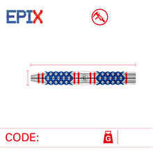 Winmau EPIX Steel Tip Darts Set - 90% Tungsten - 22g 24g