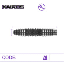 Winmau Kairos Steel Tip Darts Set - 90% Tungsten - 21g 23g