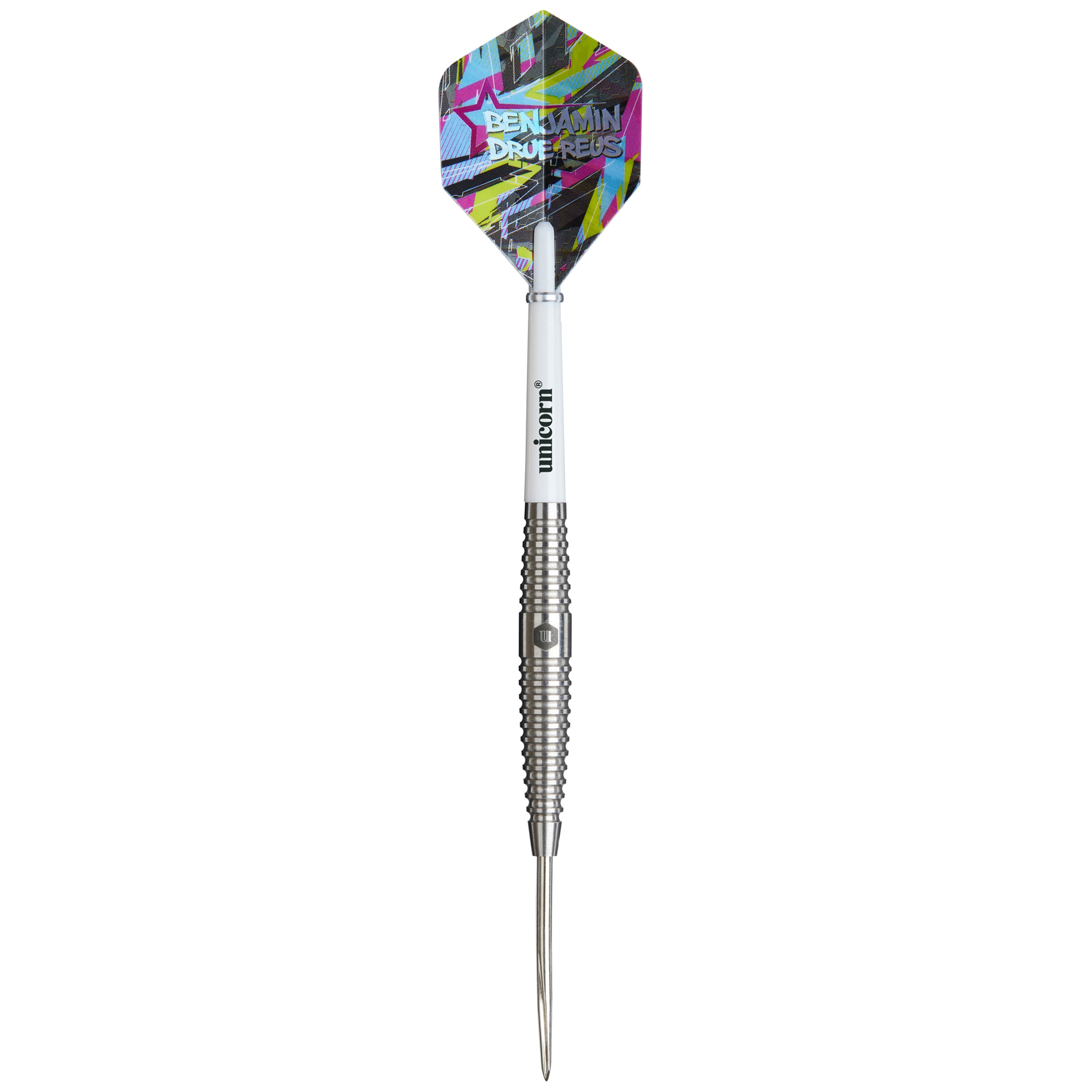 Unicorn Benjamin Drue Reus Steel Tip Darts - 80% Tungsten - 24g