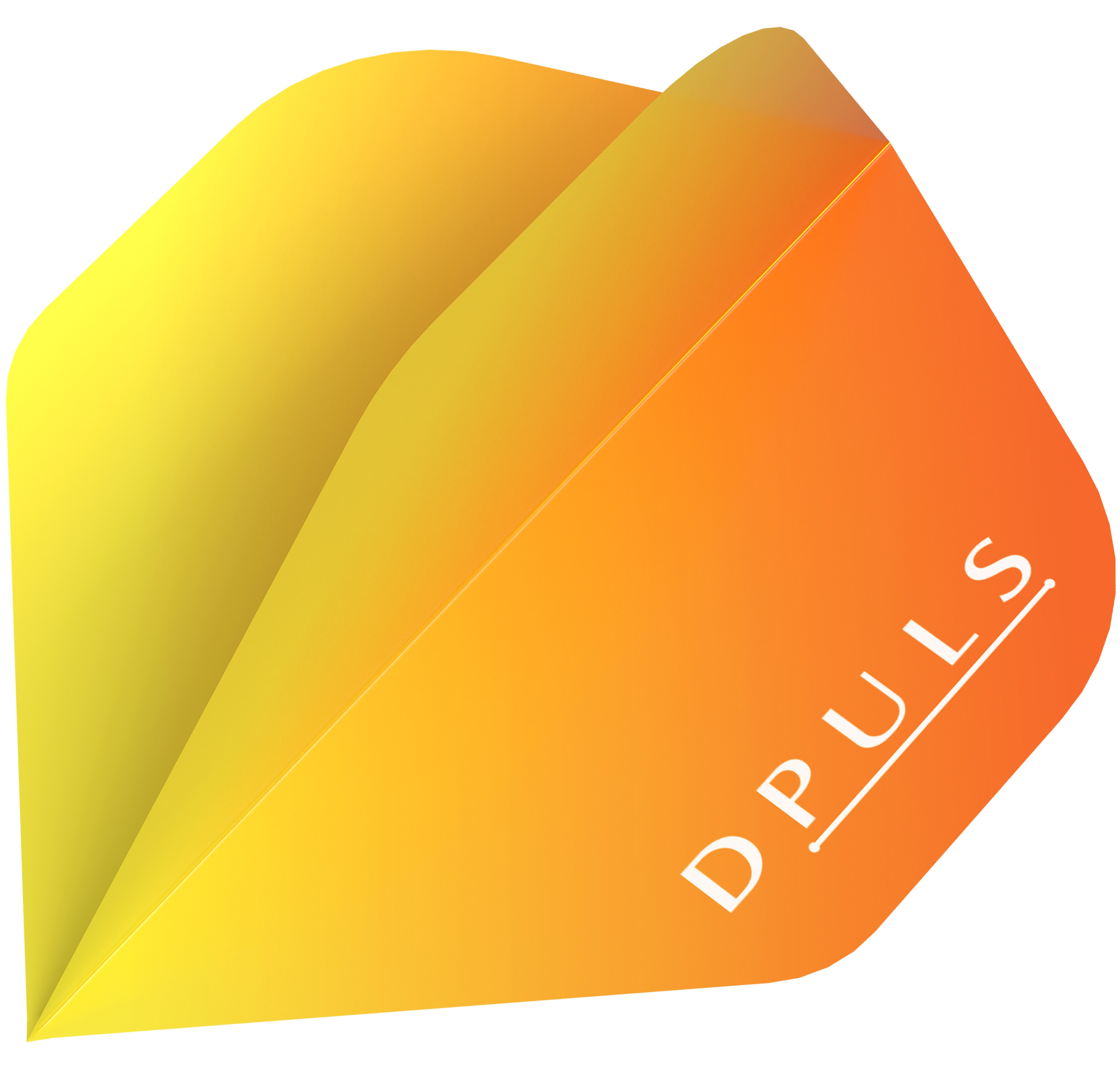 Bull's Dpuls - Standard Shape - Dart Flights - Yellow & Orange