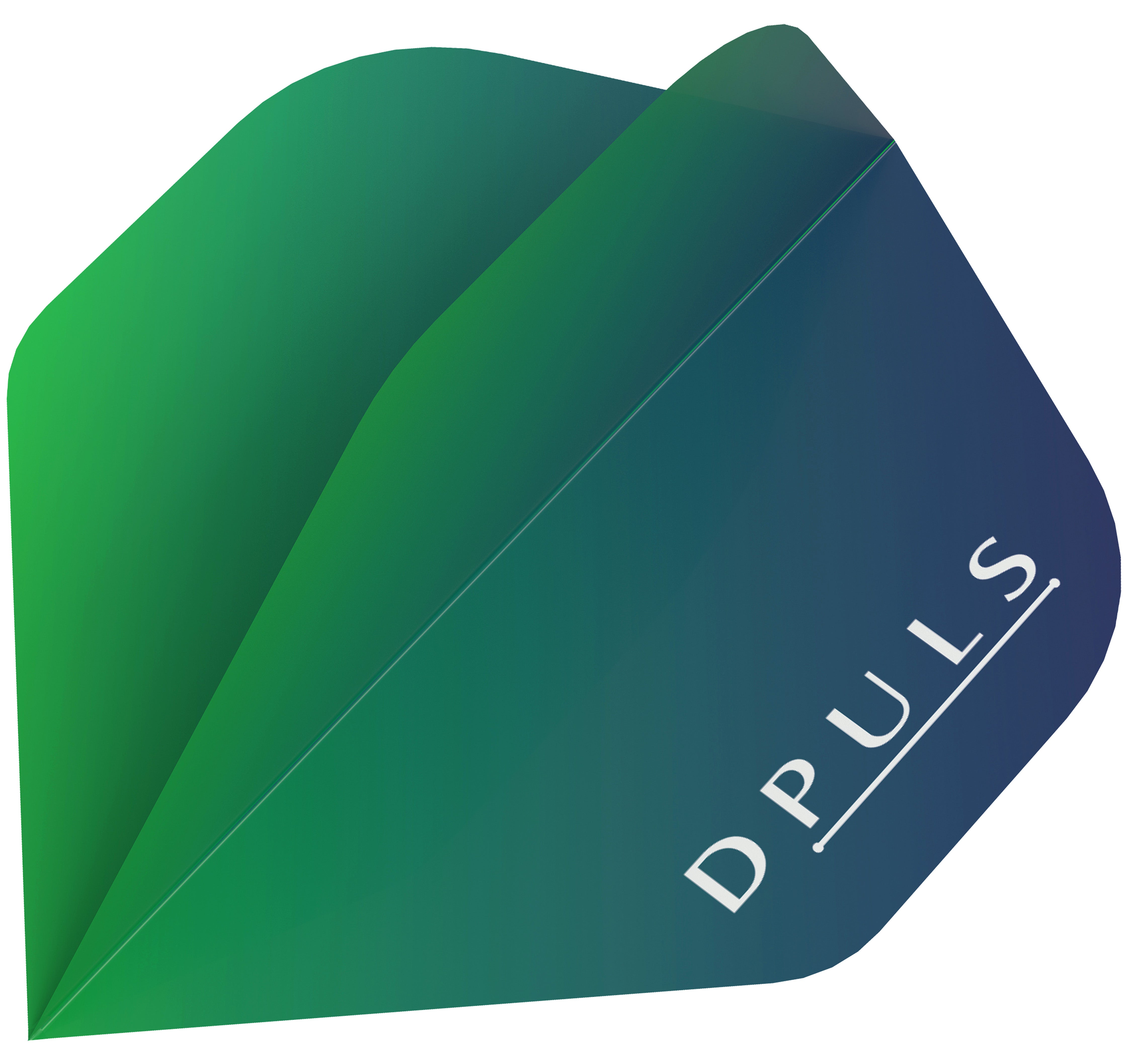 Bull's Dpuls - Standard Shape - Dart Flights - Blue & Green